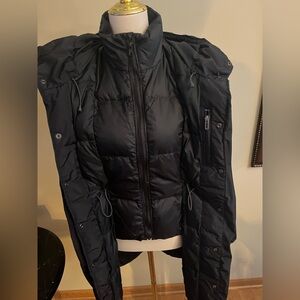 Under Armour Unstoppable Down Parka Womens XS Black Puffer Quilted